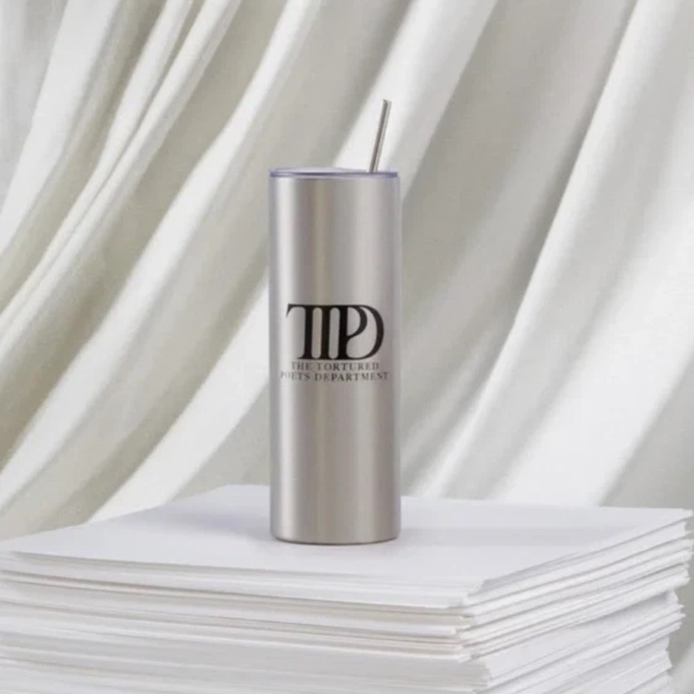 Taylor Swift The Tortured Poets Department TTPD Stainless Tumbler New